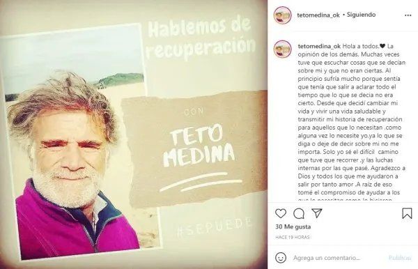 En las últimas horas fue el propio Teto Medina quien se refirió al tema