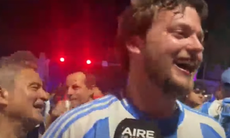 Nació en Argentina, se crió en Suiza y viajó a Miami para vivir la final de la Copa América: Amo al país Nació en Argentina, se crió en Suiza y viajó a Miami para vivir la final de la Copa América: Amo al país