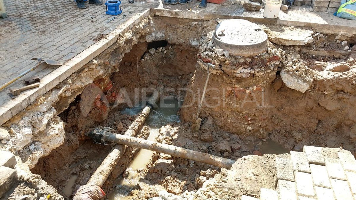 Trabajos de Aguas Santafesinas