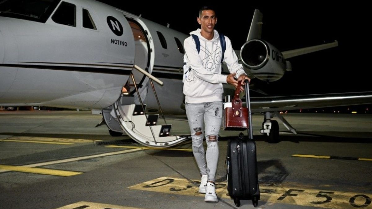 Se conoció a qué lugar fue Ángel Di María tras llegar a Rosario: ¿Se suma a Central?