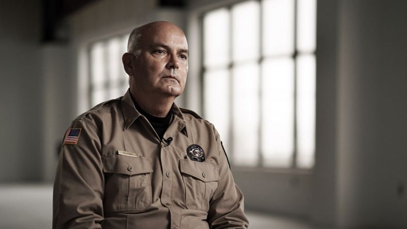 Randy Strong, el sheriff del condado de Nodaway.