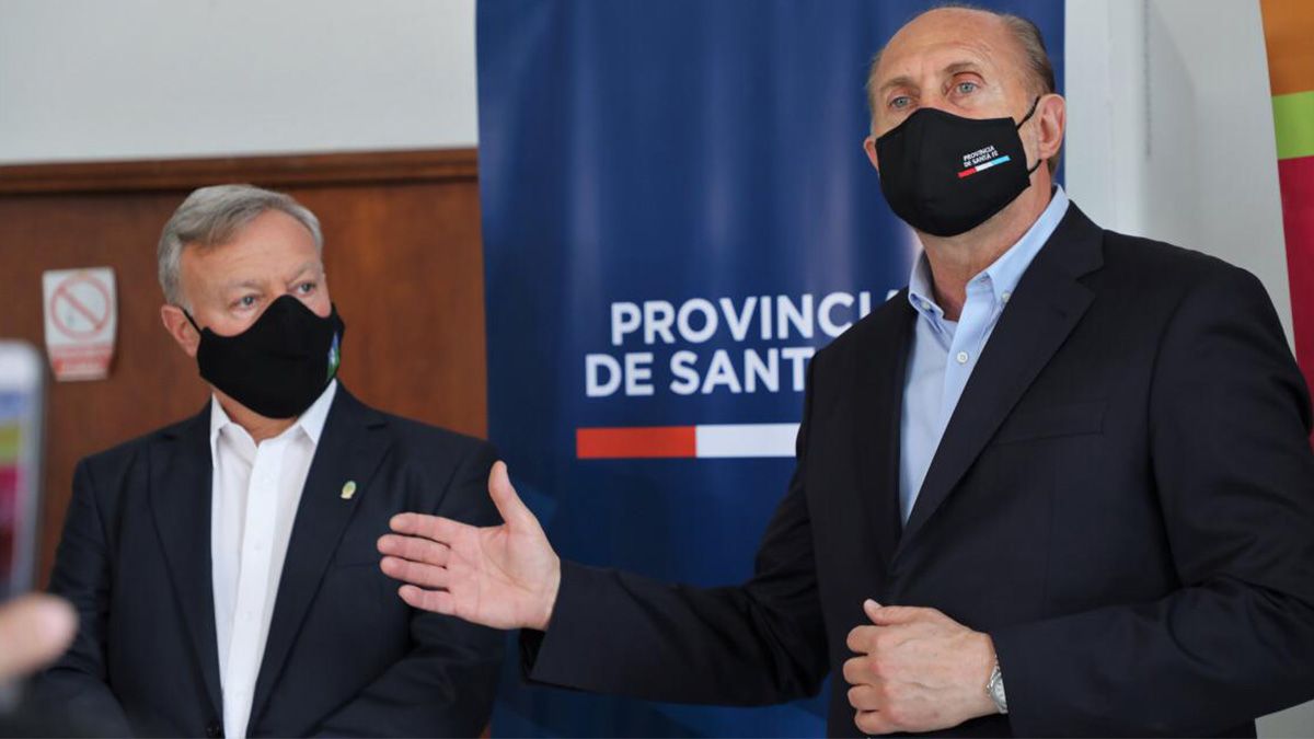 El gobernador Omar Perotti recorrió este viernes distintas localidades de los departamentos San Lorenzo