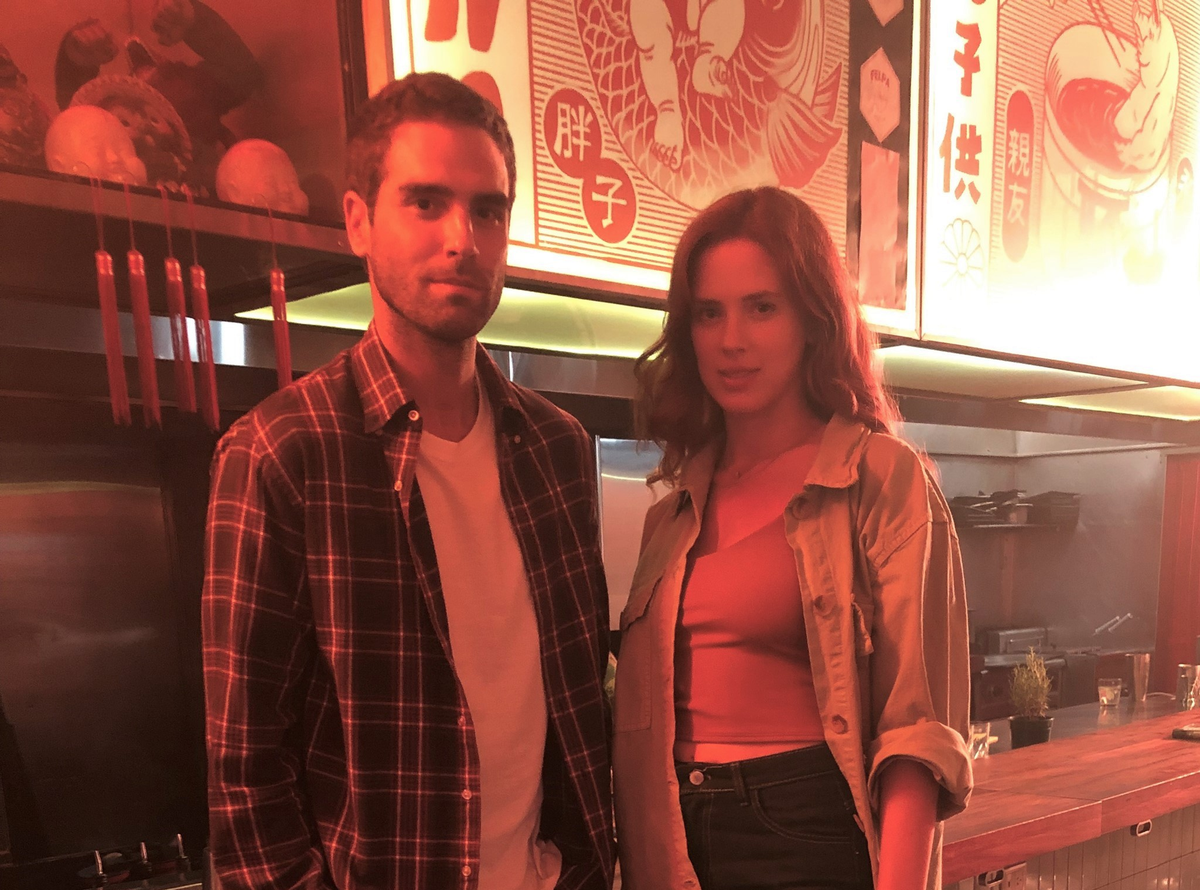 Nicolas Furtado y Delfina Chaves en "Felices los 6"