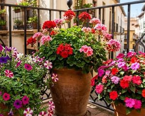 Tenes flores todo el tiempo.