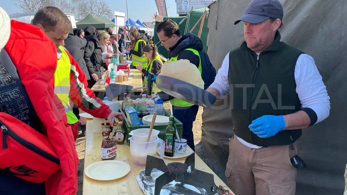 La ayuda humanitaria va a ser decisiva para los ucranianos que están escapando de Kiev