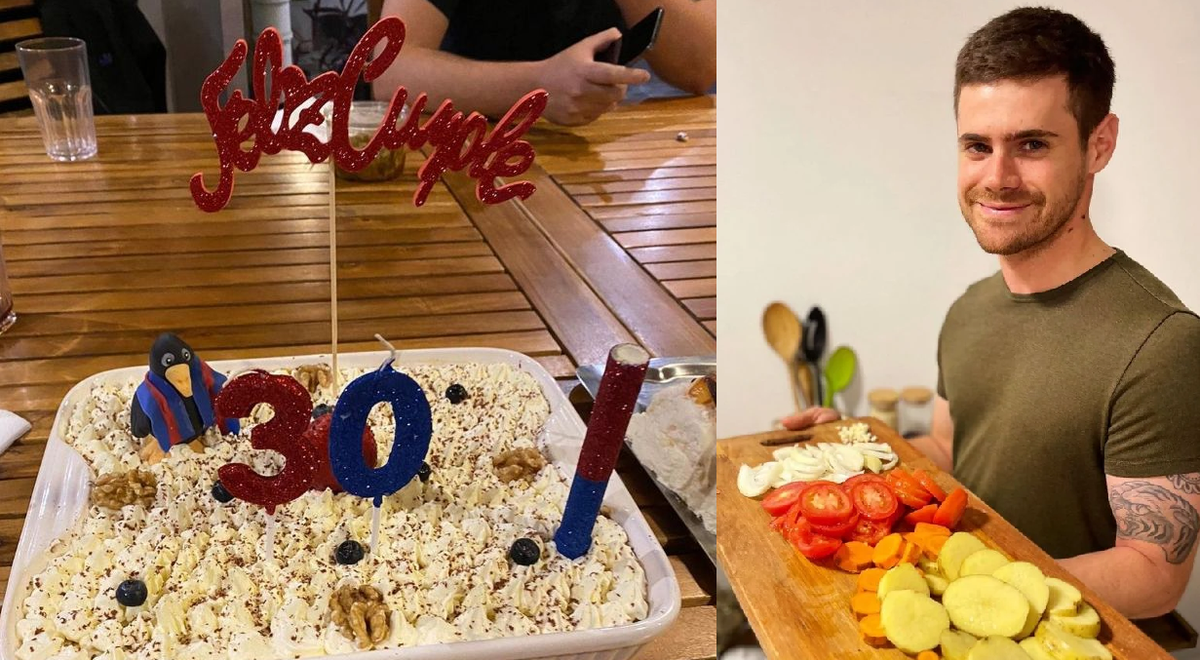 El actor se mostr&oacute; muy agradecido por haber celebrado su d&iacute;a especial en su casa junto a sus seres queridos.