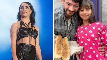 Lali subió al escenario a Briana, la nena que vendía pan para ver su show en Santa Fe