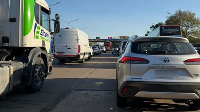 Tras el caos se normalizó el tránsito en el Túnel Subfluvial
