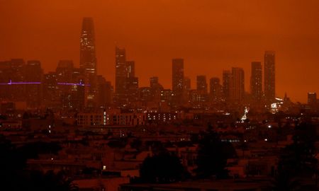 Panorámica del centro de San Francisco, California, el 9 de septiembre de 2020.