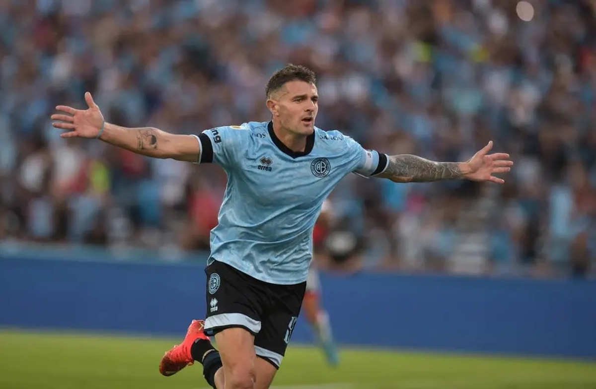 Pablo Vegetti, goleador de Belgrano y el fútbol argentino. Pablo Vegetti, goleador de Belgrano y el fútbol argentino.