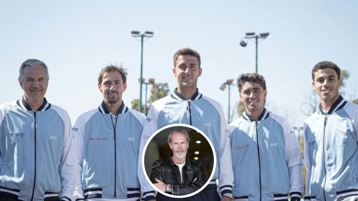El equipo argentino para la Copa Davis.