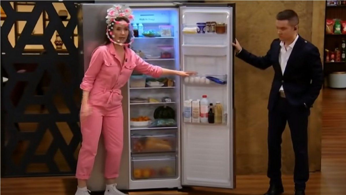 Natalia Oreiro no pierde el tiempo cuando va a la tele