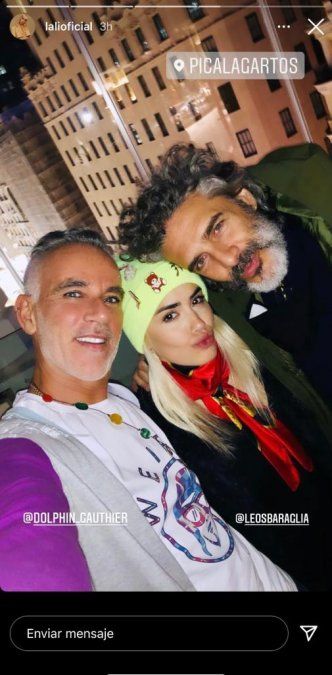 Lali Espósito y Leo Sbaraglia juntos. 