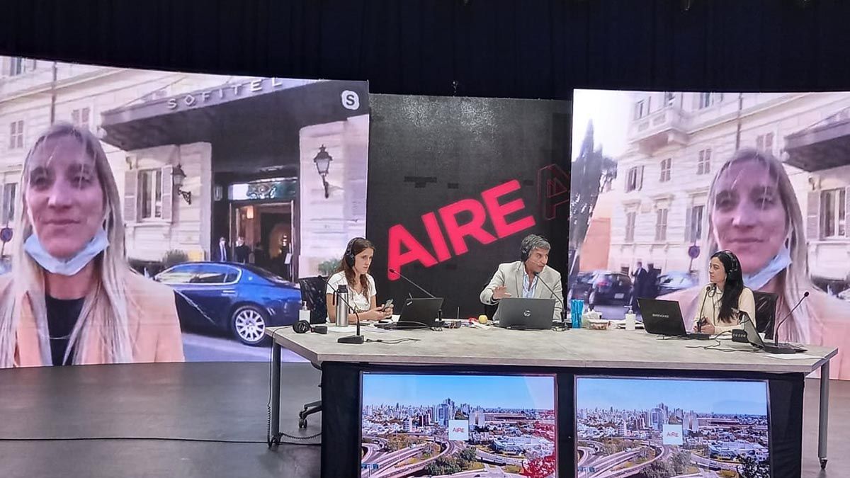 En "Ahora Vengo", Priano aseguró que el primer ministro de Italia, un hombre respetado en Europa, le dio su apoyo a Argentina en las negociaciones con el FMI.