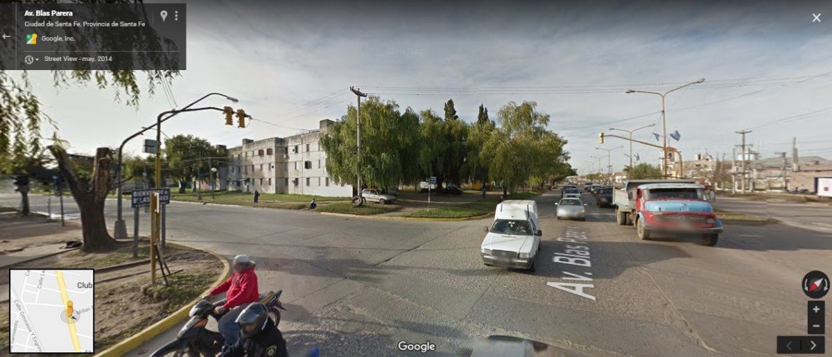 Sorprendida por un delincuente cuando dejaba a su hija en el transporte escolar