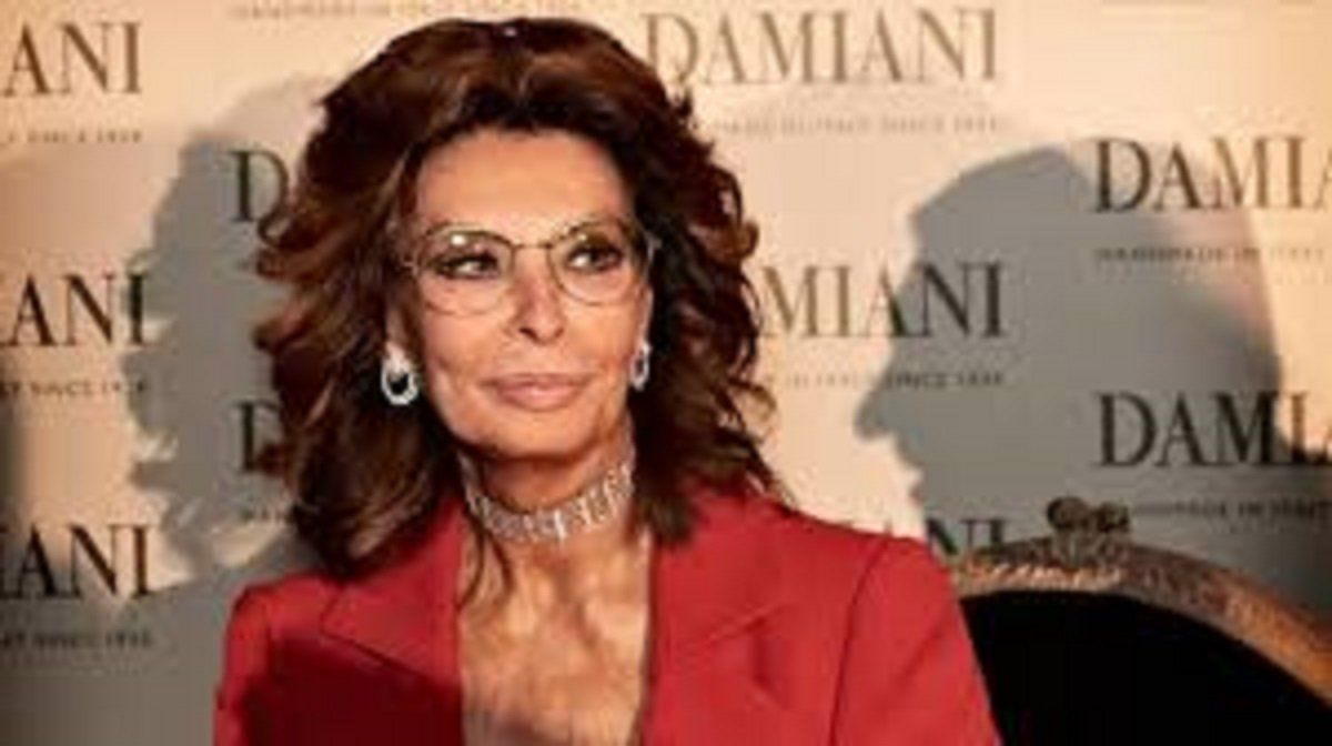 Sophia Loren volvió al cine.