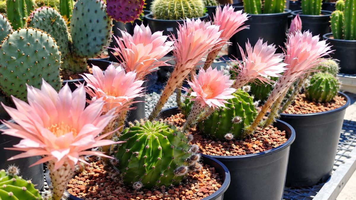 El Echinopsis produce flores que pueden superar los 15 centímetros de diámetro y perfuman el ambiente. El Echinopsis produce flores que pueden superar los 15 centímetros de diámetro y perfuman el ambiente.