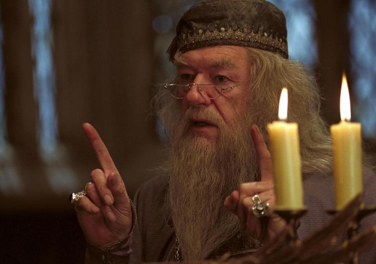 Michael Gambon caracterizado como Dumbledore en una imagen de archivo. Michael Gambon caracterizado como Dumbledore en una imagen de archivo.