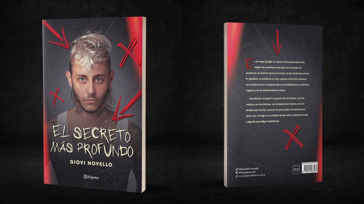 El activista trans Giovi Novello presentó su primer libro en Santa Fe. El activista trans Giovi Novello presentó su primer libro en Santa Fe.