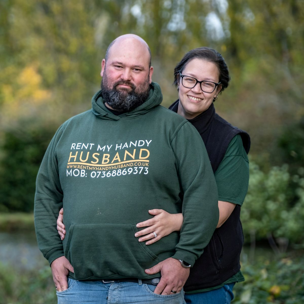 Laura Young decidió alquilar a su marido a otras mujeres para que hicieran trabajos ocasionales.