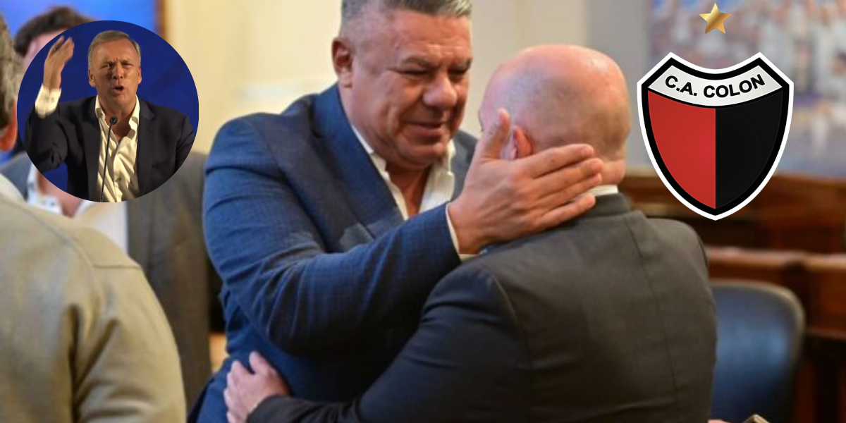 El presidente de un equipo rival de Colón levantó la voz