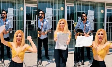 Video viral: mujer festejó su divorcio con música en vivo afuera del Registro Civil . Video viral: mujer festejó su divorcio con música en vivo afuera del Registro Civil .