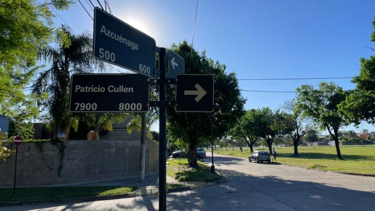 El punto de encuentro de los vecinos fue en Azcuénaga y Patricio Cullen.