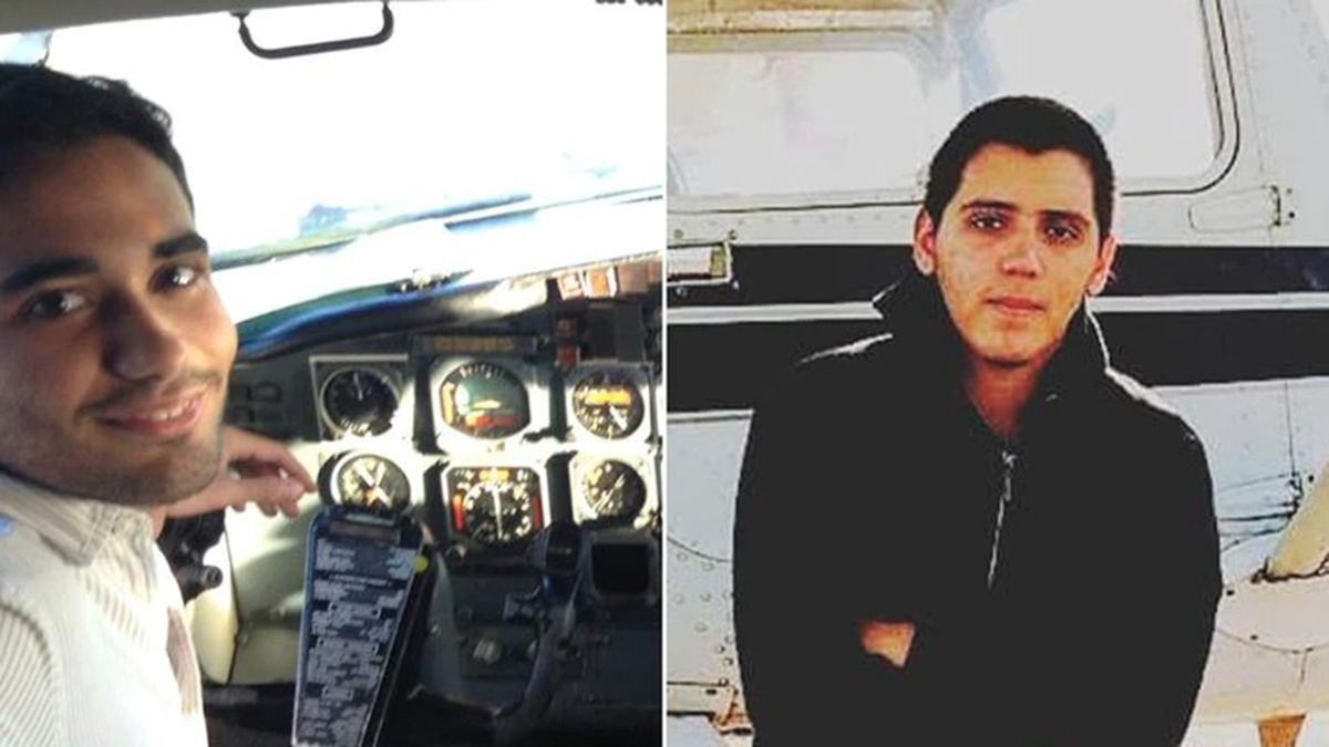 Kevin Alonso Raggio (27) y Franco Pamboukdjian Acevedo (22) son los dos jóvenes que viajaban a bordo la aeronave.
