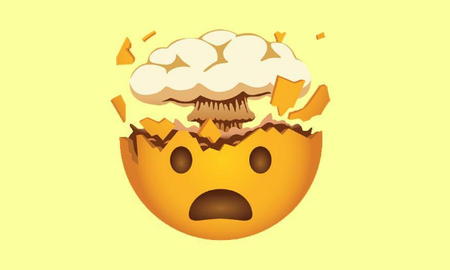 ¿Qué significa el aterrador emoji de WhatsApp de la cabeza que explota?