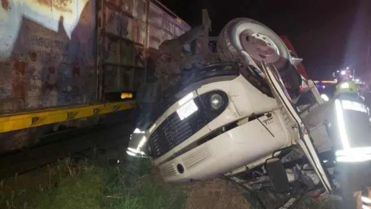 Tragedia en San Lorenzo: un muerto y dos heridos tras el choque de un tren y un camión