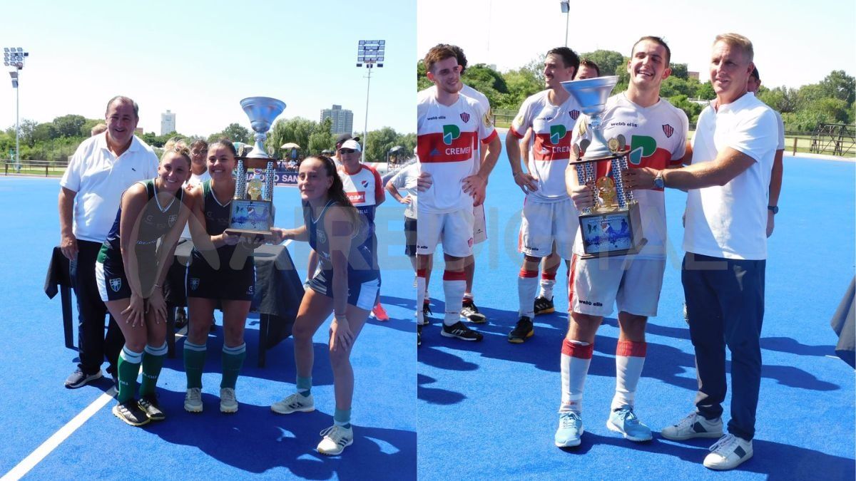Se definió la Copa Ciudad Santa Fe de hockey: campeones Banco Provincial y San Fernando