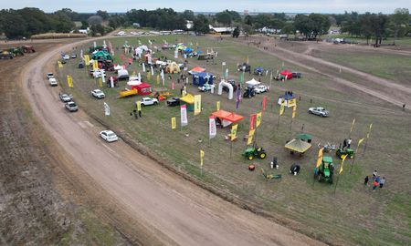 inta reconquista y otro rotundo exito de la expo maquinaria en accion