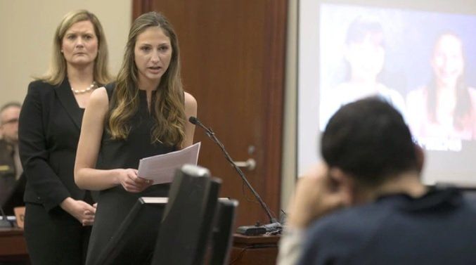 Desgarrador cara a cara entre las gimnastas de EEUU abusadas y el médico Larry Nassar