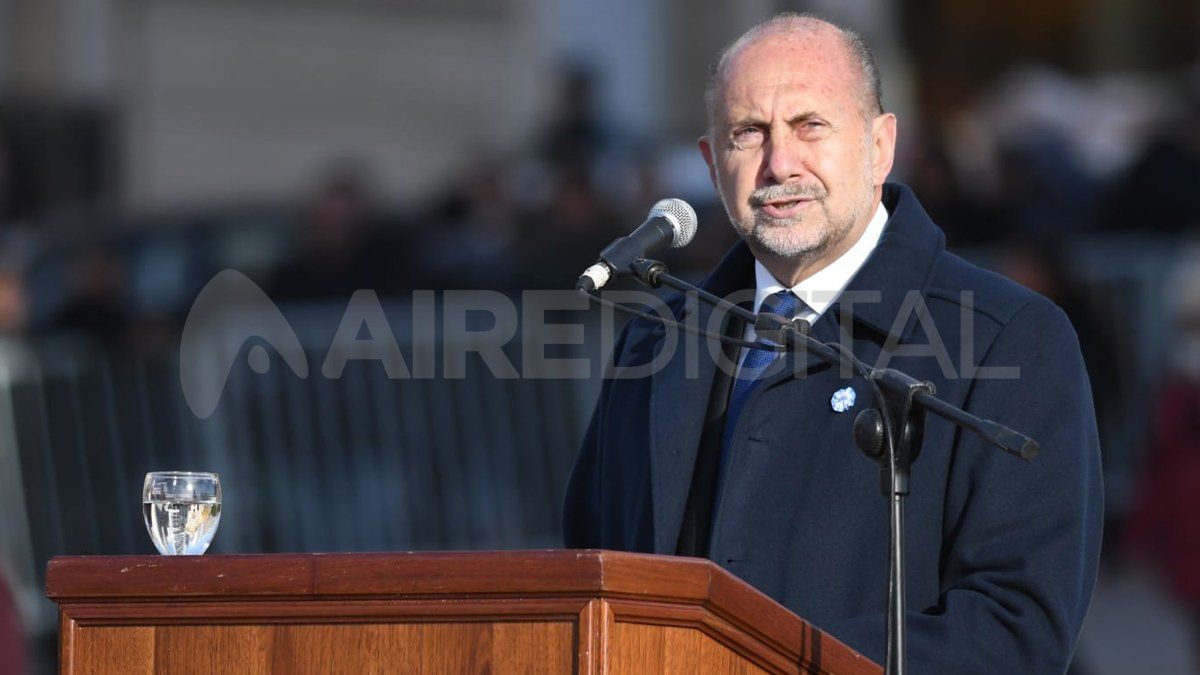 Perotti pidió unidad en medio de la interna del oficialismo.