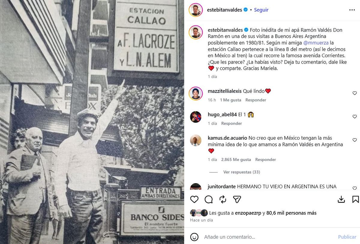 La foto de Don Ramón en el subte que dio que hablar en las redes. La foto de Don Ramón en el subte que dio que hablar en las redes.