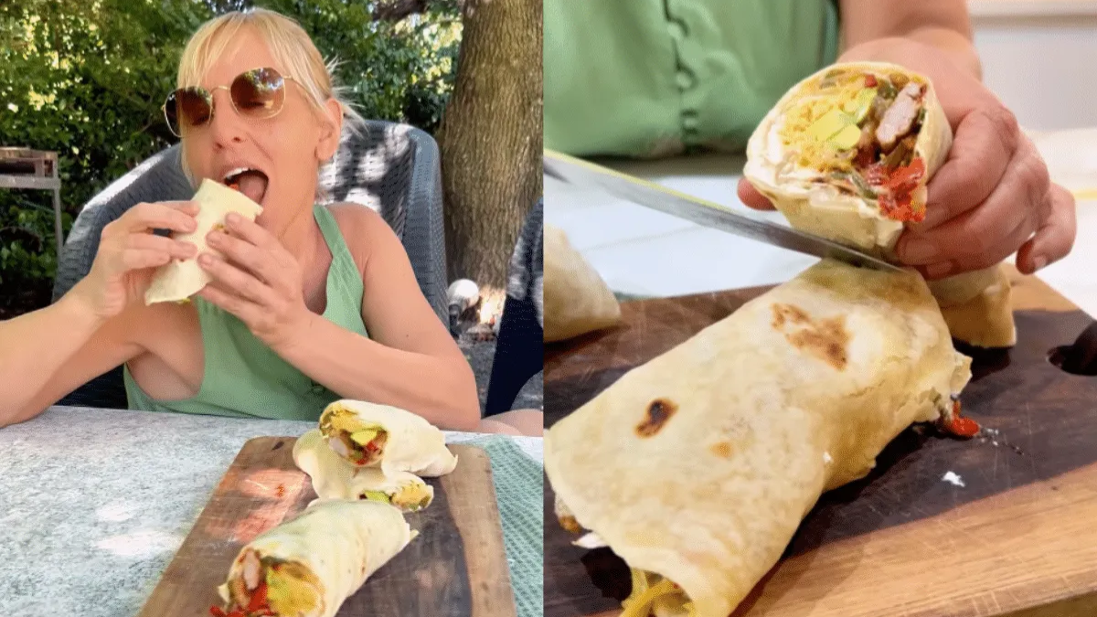 Wraps caseros: la receta de Jimena Monteverde para comer rápido y fresco