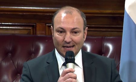 Gastón Salmain, juez federal. Gastón Salmain, juez federal.