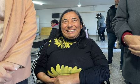 Gabriela Bruno, referente santafesina en discapacidad y actual secretaria de Inclusión para Personas con Discapacidad del Partido Socialista a nivel nacional. Gabriela Bruno, referente santafesina en discapacidad y actual secretaria de Inclusión para Personas con Discapacidad del Partido Socialista a nivel nacional.