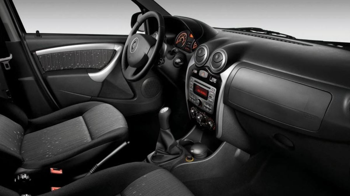 Así es el interior del Renault Logan. Así es el interior del Renault Logan.