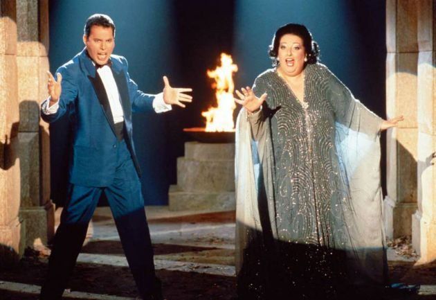 La inolvidable canción que unió las voces de Montserrat Caballé y Freddie Mercury