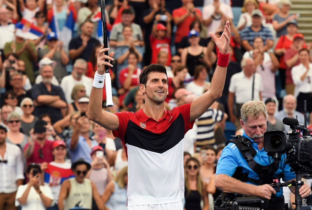 Djokovic fue el pilar de Serbia y el jugador decisivo de la final.