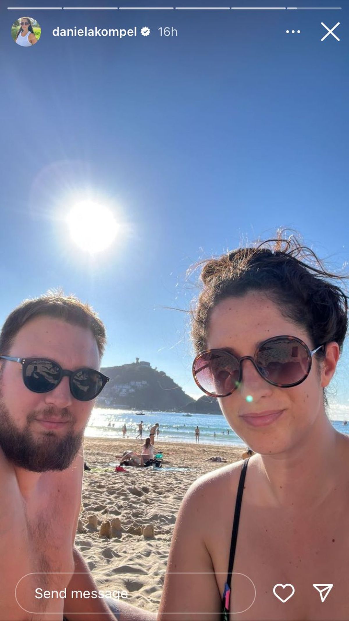 Daniela Kompel se fue de viaje a España tras su salida de MasterChef. Daniela Kompel se fue de viaje a España tras su salida de MasterChef.