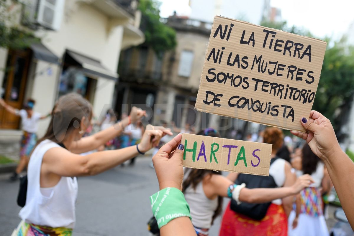 8M en Rosario: las fotos de la multitudinaria marcha