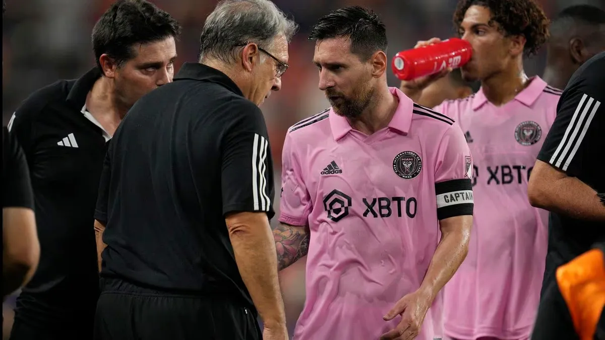 Gerardo Martino confirmó que Messi está en condiciones de jugar en el debut de Inter Miami en la MLS. Gerardo Martino confirmó que Messi está en condiciones de jugar en el debut de Inter Miami en la MLS.