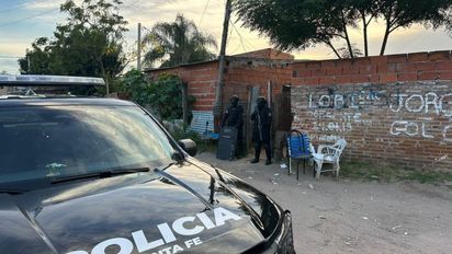 El video del megaoperativo que incluyó más de 30 allanamientos en Santa Fe