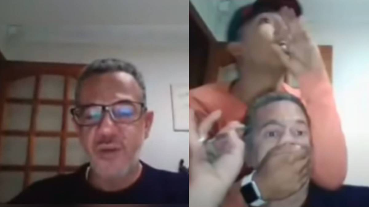 Asaltaron a un profesor en vivo: estaba dando clases por Zoom