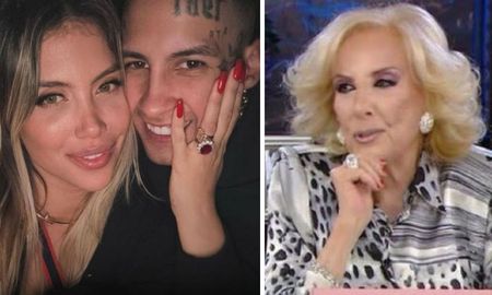 Wanda Nara irrumpió en el programa de Mirtha Legrand e hizo una declaración de amor a L-Gante. Wanda Nara irrumpió en el programa de Mirtha Legrand e hizo una declaración de amor a L-Gante.