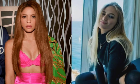 La reacción de Clara Chía tras escuchar la canción de Shakira que luego borra La reacción de Clara Chía tras escuchar la canción de Shakira que luego borra