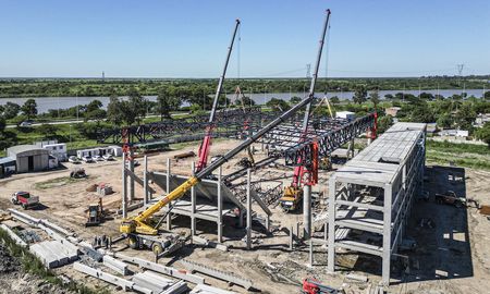 Santa Fe es la segunda provincia del país que más puestos de trabajo creó en la construcción entre 2023 y 2026. Santa Fe es la segunda provincia del país que más puestos de trabajo creó en la construcción entre 2023 y 2026.