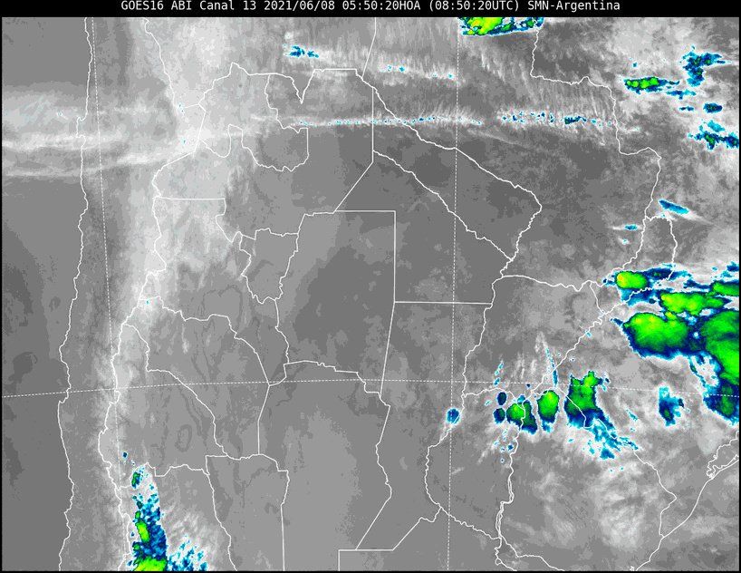 Imágenes satelitales.